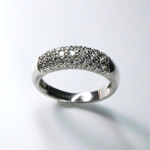 Cubic zirconia 925 sterling Silver ring