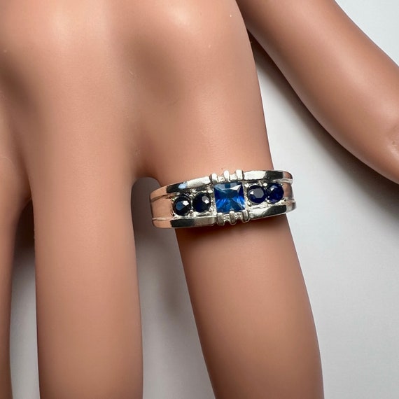 認定天然未処理コーンフラワーブルーサファイア925シルバー/14k 18k