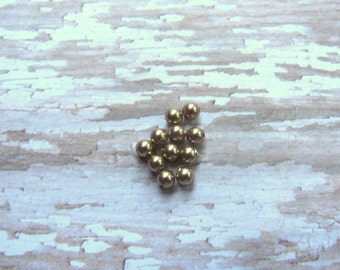 Bronze Swarovski Crystal Pearls, Brown Pearls, Swarovski Pearls, Bronze Pearls, Swarovski Crystal Pearls, Destash, 3mm, 20 Pearls