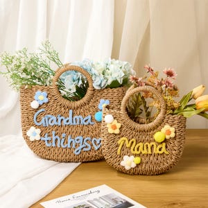 Prezent dla nowej mamy,Koszyk dla mamy,Torba na zakupy,Prezent na baby shower,Koszyk na baby shower,Niestandardowy kosz na baby shower,Prezent na przybycie noworodka,Matka