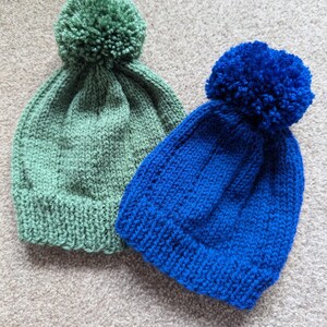 Knitted Bobble Hat