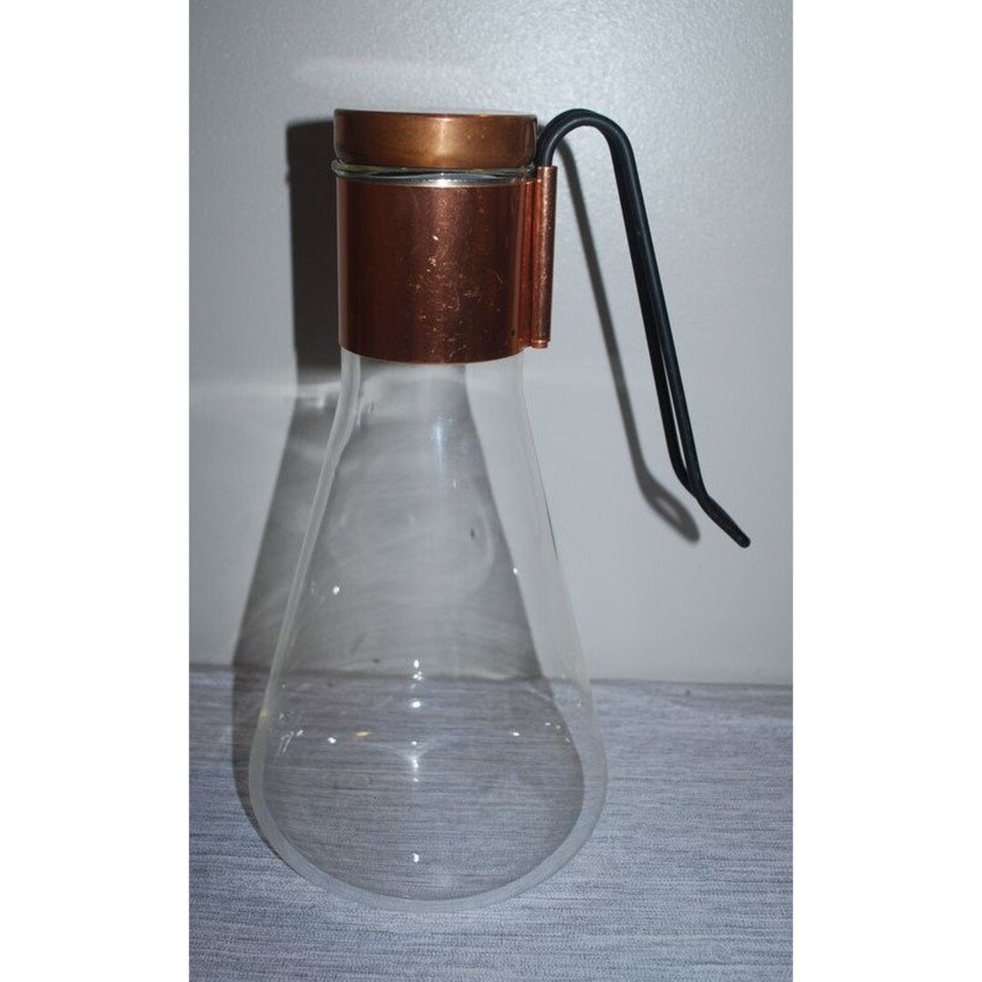 Vintage Pyrex Glass Carafe Coffee Pot Mid Century Modern MCM Etsy