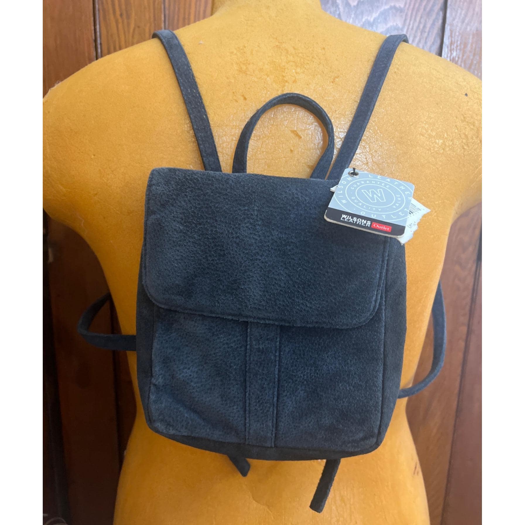 Suede Backpack - Etsy