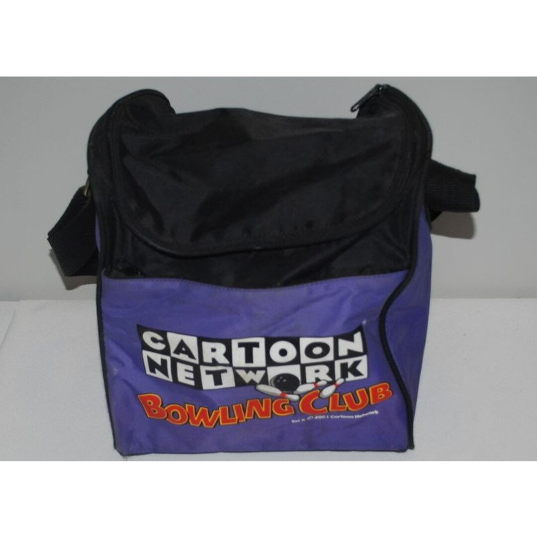 Vintage Cartoon Network Bowling Club Ball Bag Purple Black Nylon 2001 Etsy