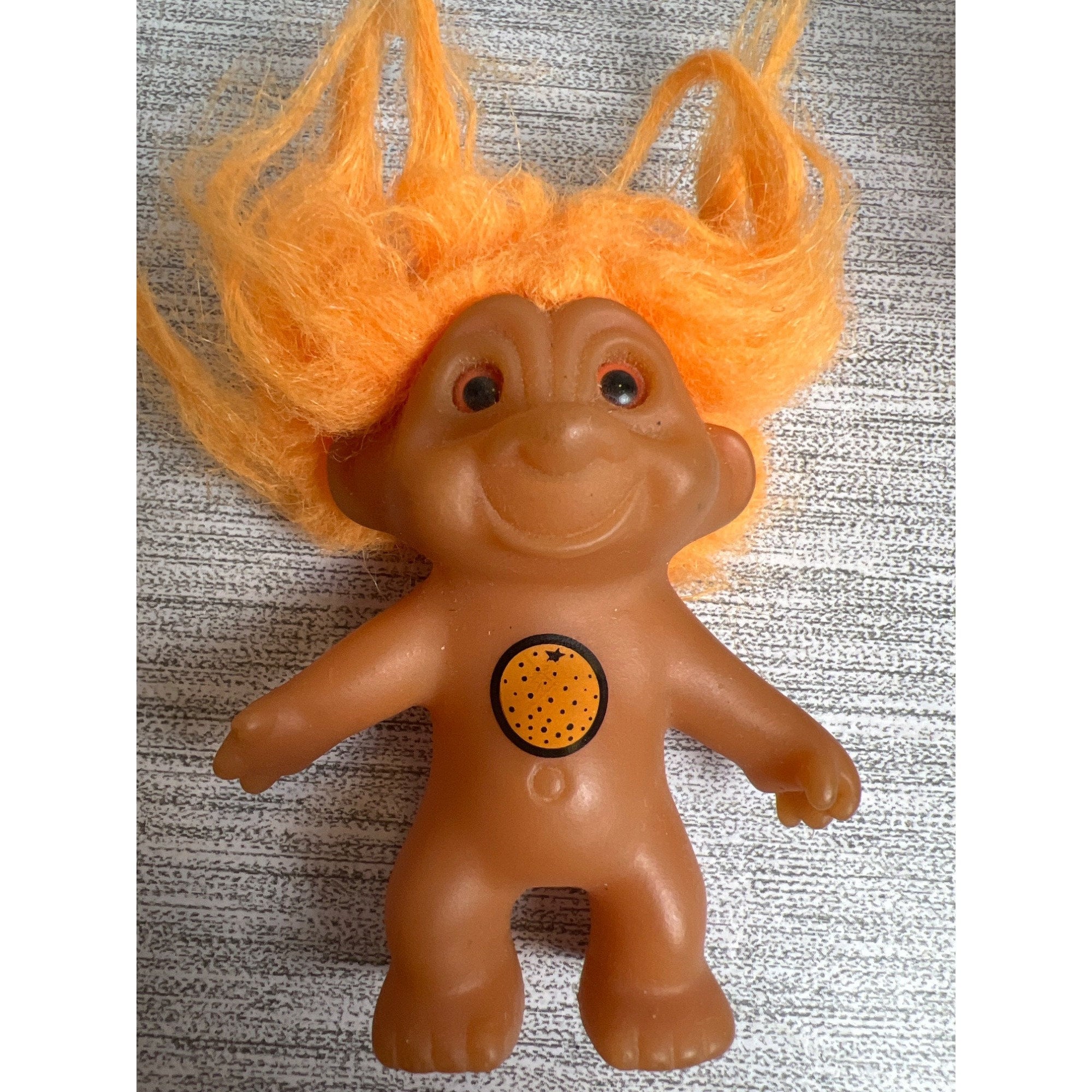 Vintage Trolls Russ 1990s Grandma Pink Hair & 3
