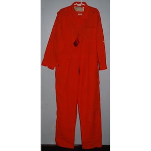 Vintage Topps Safety Apparel Flame Static Resistant Suit Coverall Hake Group 52 R