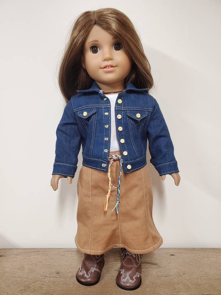 American girl jean best sale jacket
