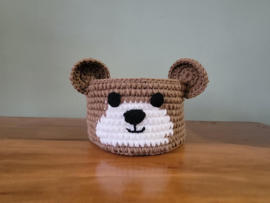 Crochet Animal Baskets Crochet Lamb Basket Crochet Bunny Basket Crochet