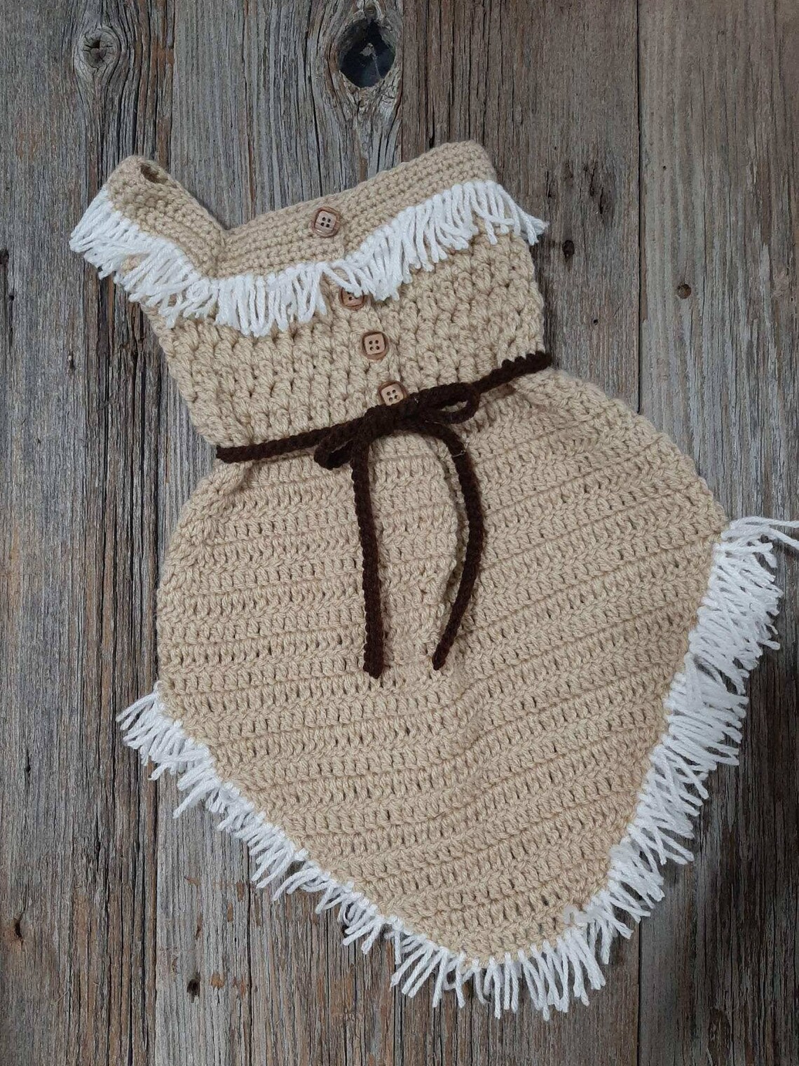 Baby Halloween Costume Baby Pocahontas Costume Crochet Etsy