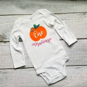 Our Little Pumpkin is turning One Shirt