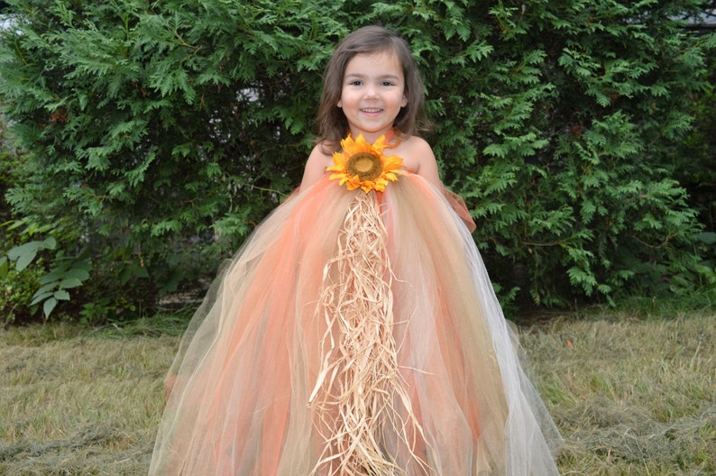 Girls Fall Thanksgiving Tutu Dress