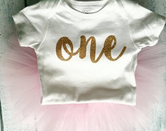 Birthday Outfit / First Birthday / Tutu Set / Birthday Tutu Set