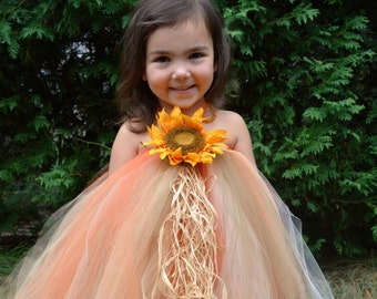 Girls Fall Thanksgiving Tutu Dress