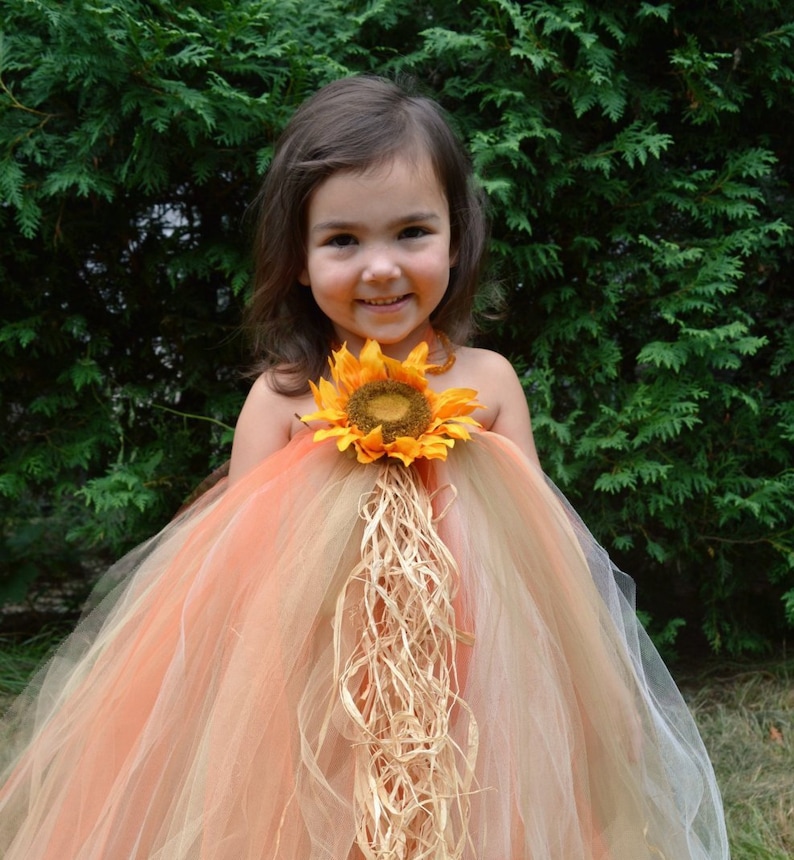 Girls Fall Thanksgiving Tutu Dress