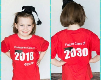 Kindergarten Graduation Shirt / Kindergarten Graduation Gift / Kindergarten Graduation / Graduation Shirt /  Future Class of shirt
