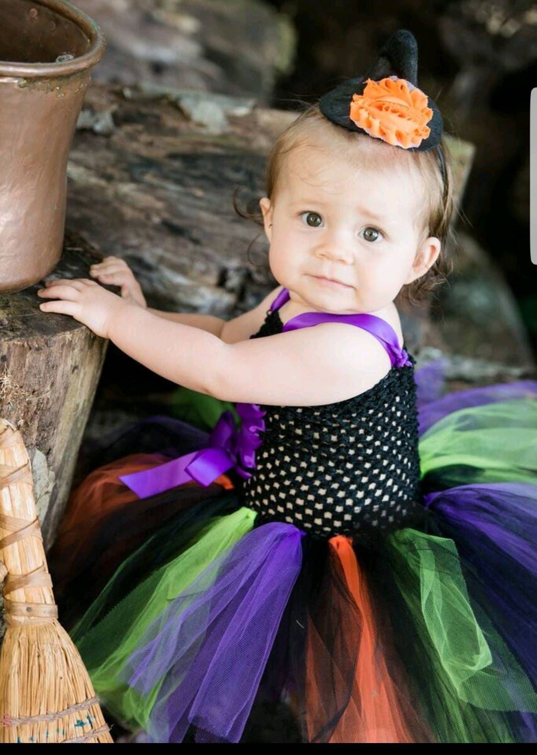 Little Witch Costume, Witch Tutu Costume, Baby Witch Costume, Adorable