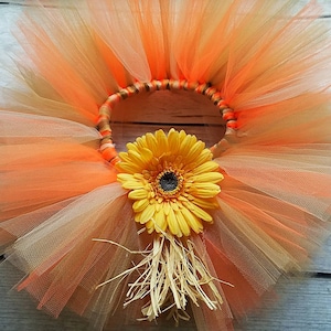 Fall Themed Sunflower Tutu