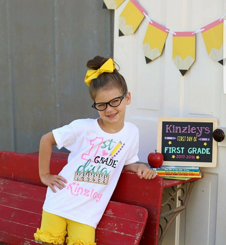 Back to School Shirts, Preschool shirt, prek shirt, kindergarten shirt, 1st grade shirt, 2nd grade shirt, 3rd grade shirt, 4th grade shirt image 3