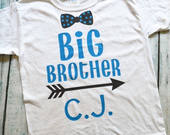 Big brother shirt / Big brother one piece/ Big Brother bodysuit / sibling shirts /