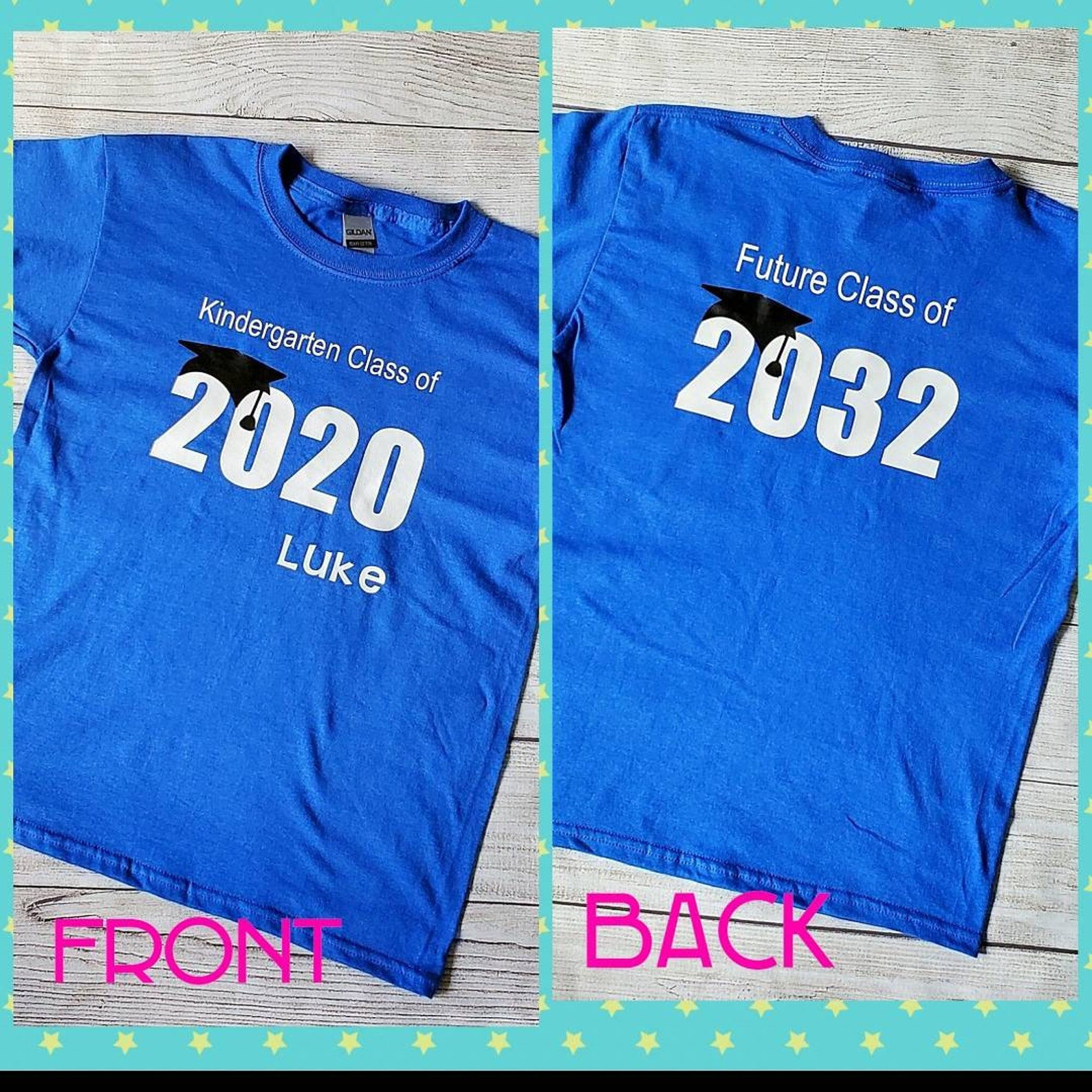 Kindergarten Graduation Shirt / Kindergarten Graduation Gift / Etsy