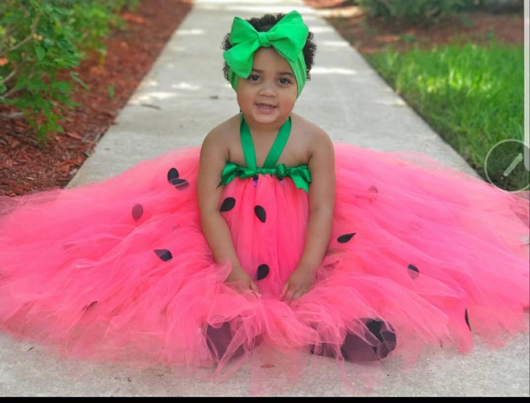 Watermelon Tutu Costume, Watermelon Costume, Baby Halloween
