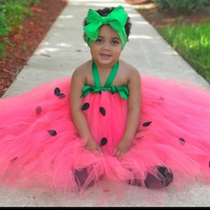 Watermelon Tutu Costume, Watermelon Costume, Baby halloween Costume, baby tutu costume, Tutu Halloween, Watermelon dress, Watermelon tutu