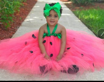 Wassermelonen Tutu Kostüm, Wassermelonen Kostüm, Baby Halloween Kostüm, Baby Tutu Kostüm, Tutu Halloween, Wassermelonen Kleid, Wassermelonen Tutu