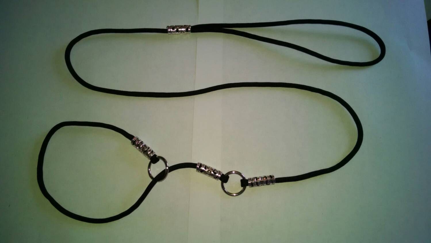 Customizable Beaded Paracord Dog Leash Dog Show Lead Everyday Etsy