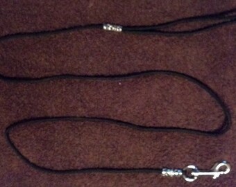 Customizable Beaded Paracord Dog Leash Dog Show Lead Everyday Lead
