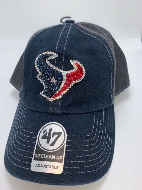 bling texans hat