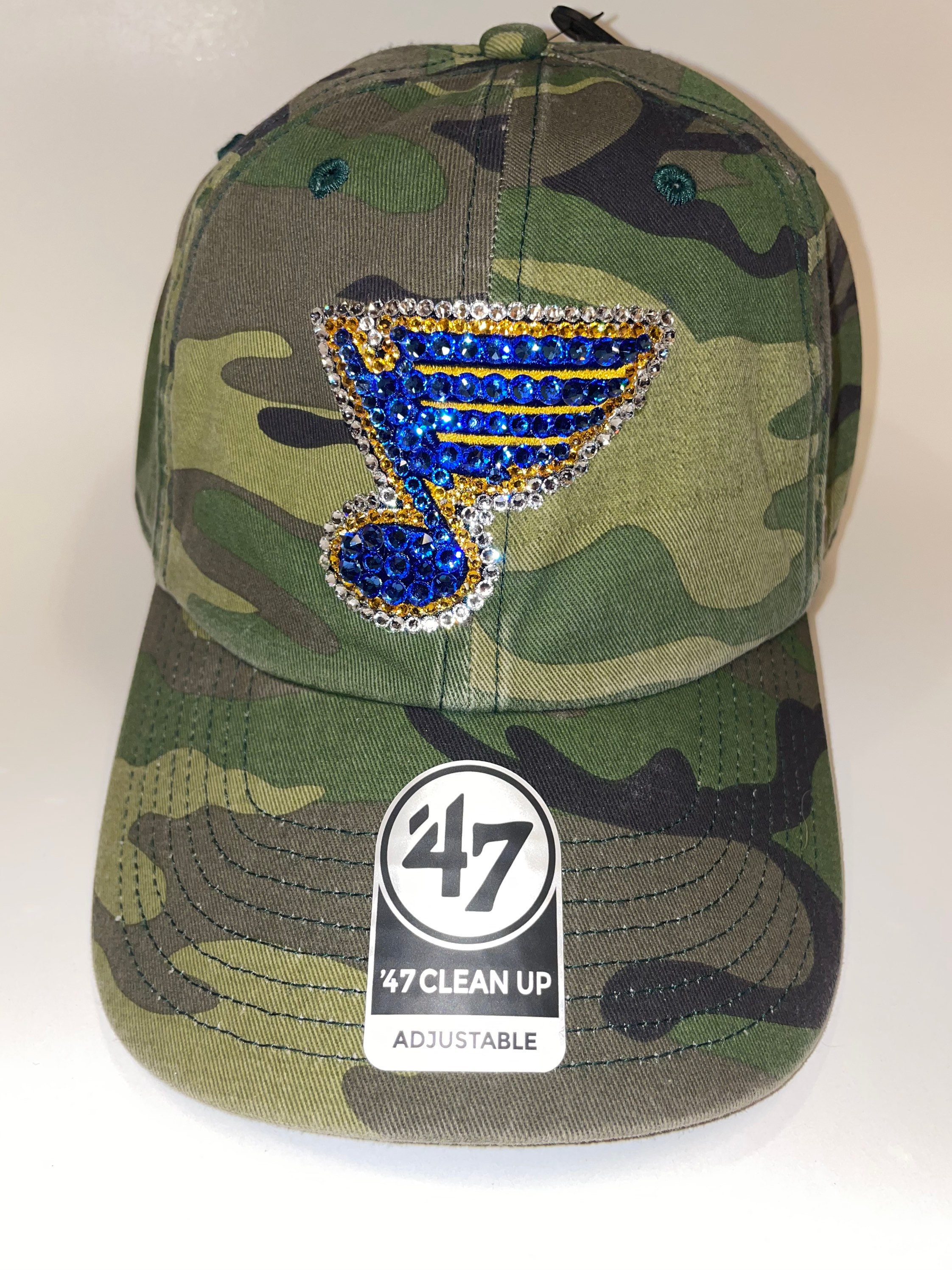 St. Louis Blues '47 Camo Clean Up Adjustable Hat