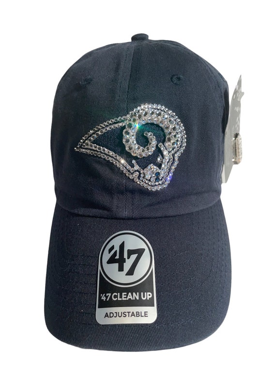 Swarovski Crystal Bling Los Angeles Rams Adjustable Hat - Etsy