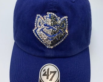 Swarovski crystal bling Saint Louis University adjustable hat