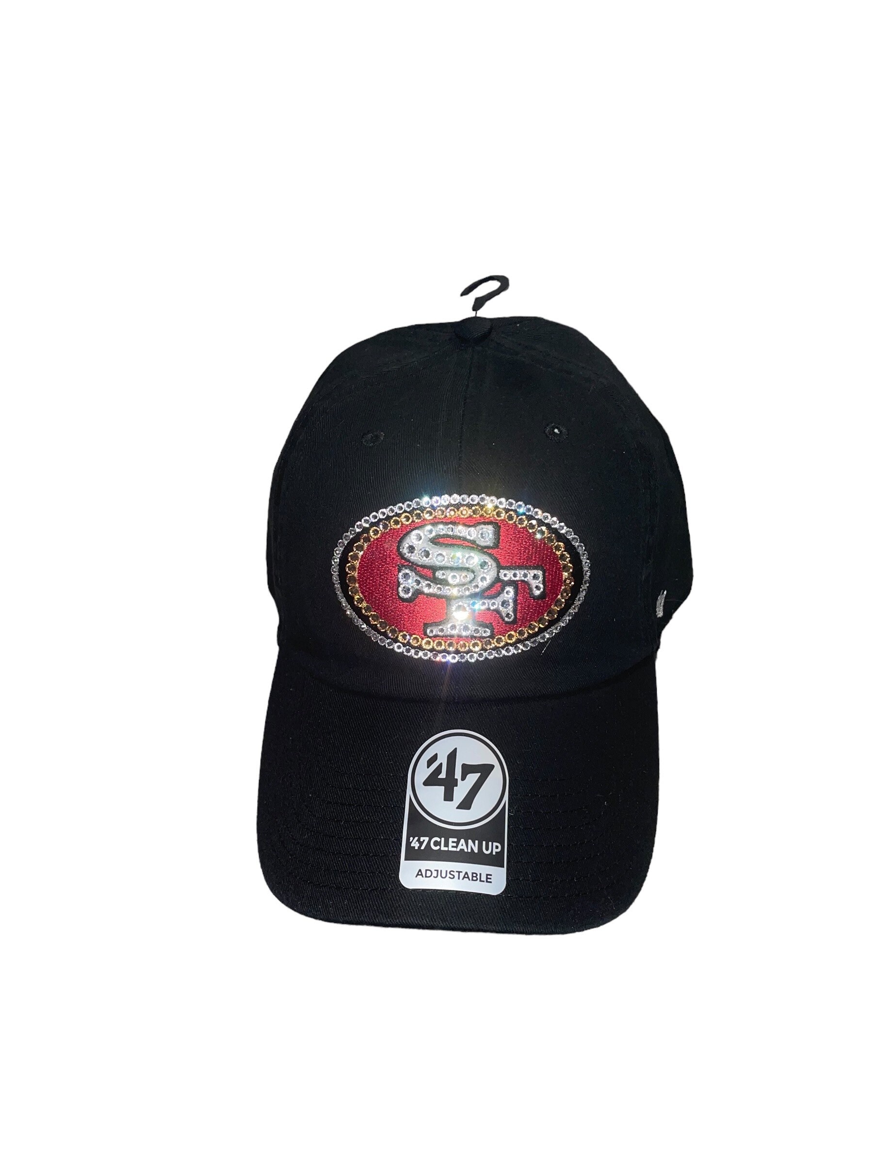 Swarovski Crystal Bling San Francisco 49ers Adjustable Hat  display picture 3