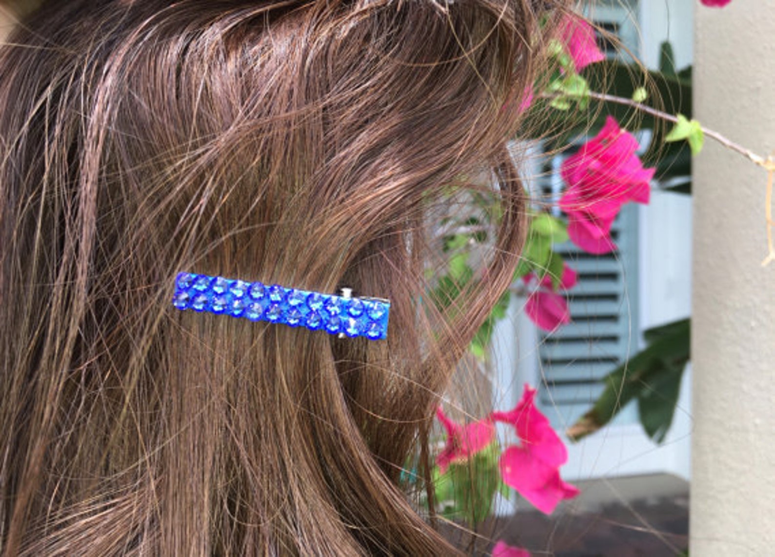 Swarovski Crystal Bling Alligator Hair Barrette Clips. Choose Etsy