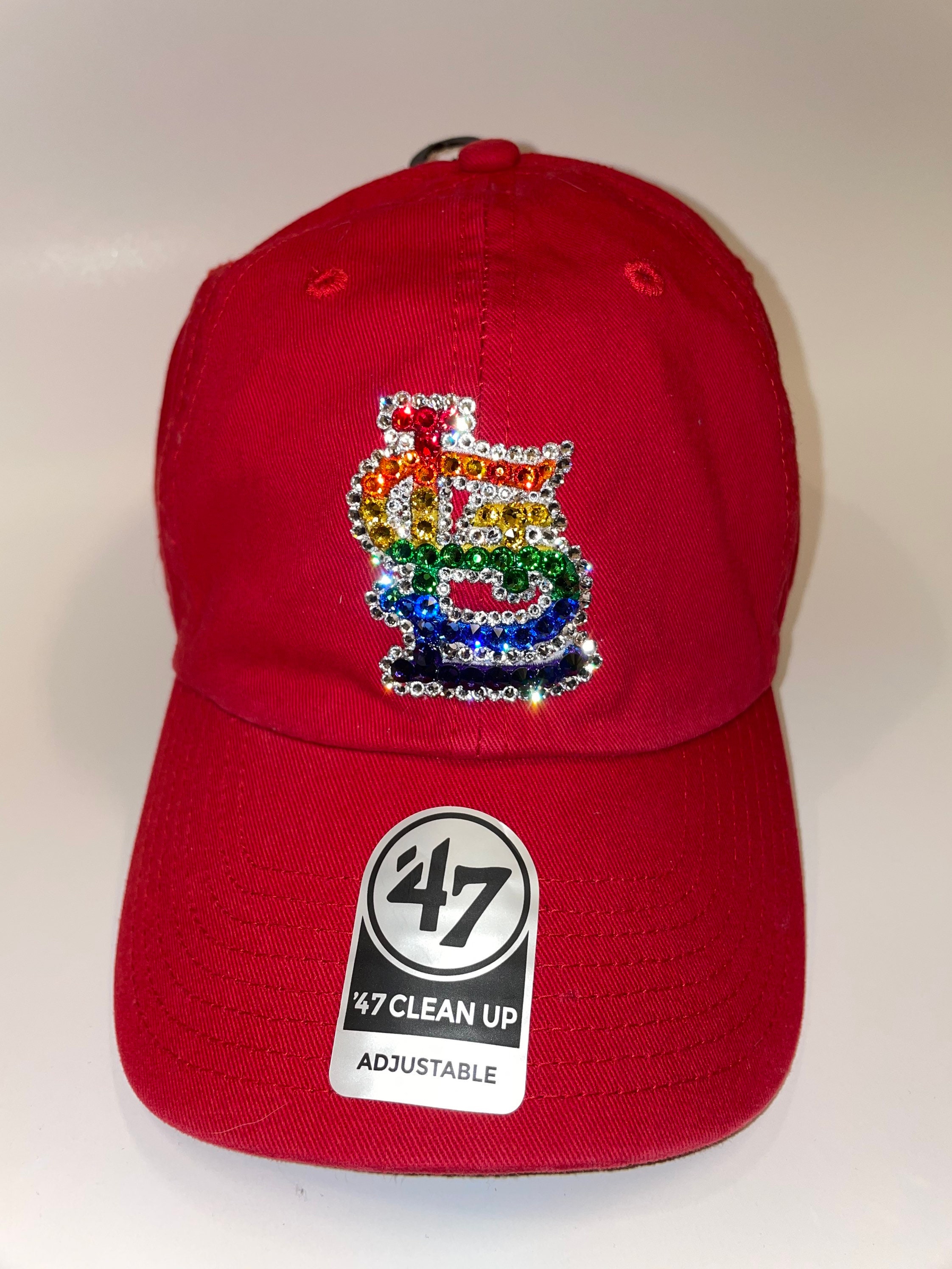 Swarovski Crystal Bling St. Louis Cardinals Adjustable Hat | Etsy