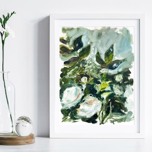Botanical Print, Plant Lover Print, Floral Painting by Katie Jobling