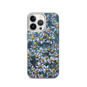 Kunst Floral Daisy iPhone Hülle, süße Daisies Handyhülle, iPhone 13, iPhone 12 Pro Max, iPhone 13 Mini, iPhone 11 Pro Max Hülle, iPhone 7+