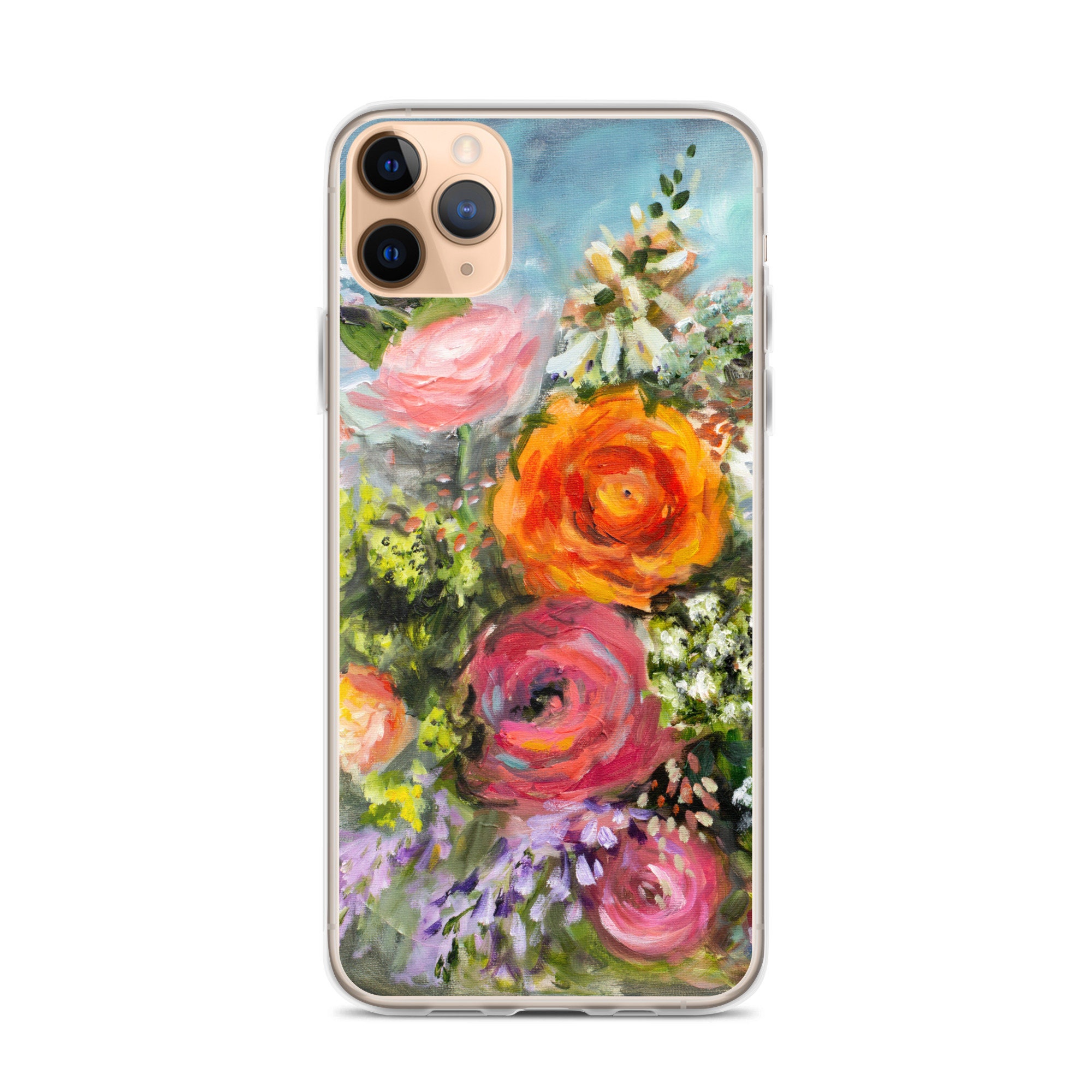 Colorful Floral Iphone Case Flower Case For Phone Iphone 13 Etsy India