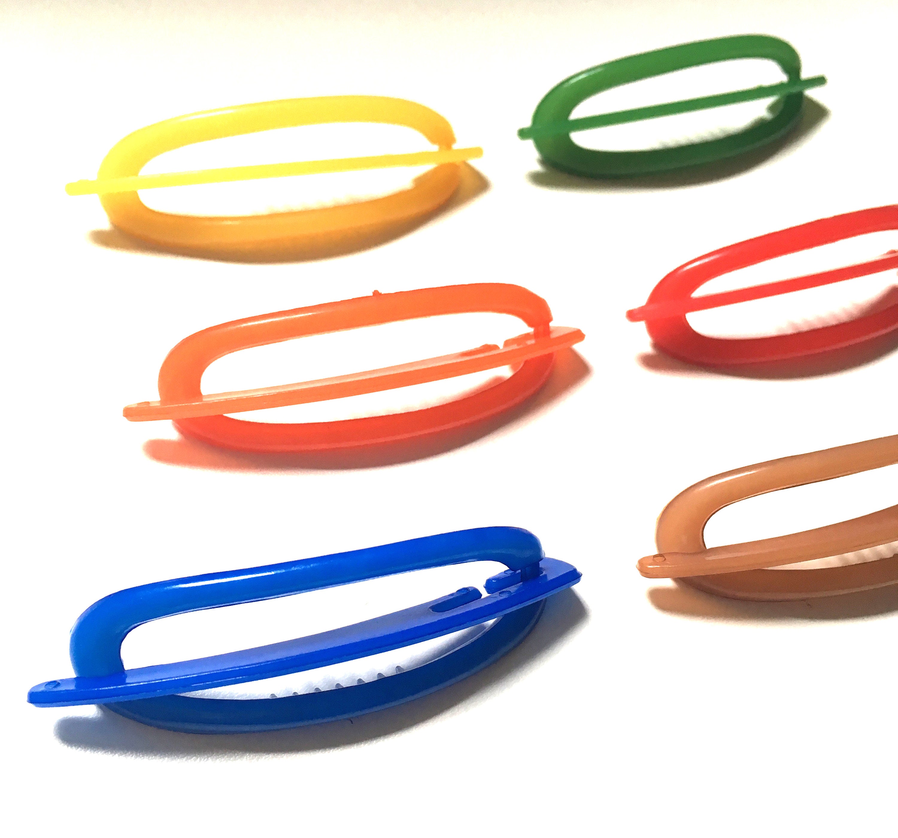 Vintage Nylon Plastic Hair Slide Marked W Germany Buch and 
