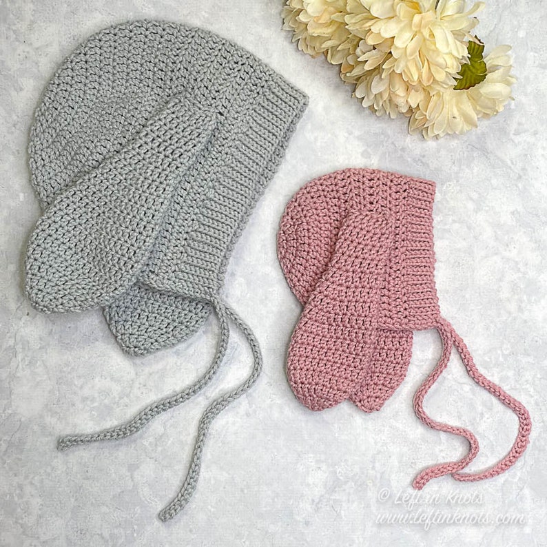 Crochet Ribbed Bunny Bonnet PATTERN DOWNLOAD PDF Newborn, Toddler, Child and Adult Sizes image 2