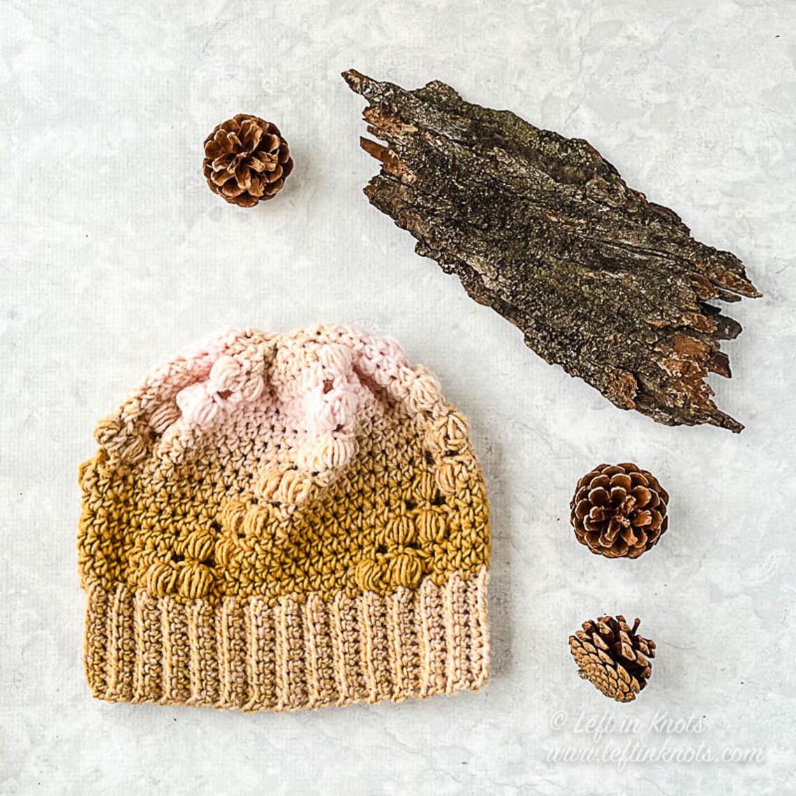 Butterscotch Beanie Hat Crochet Pattern PDF Printable Download One ...