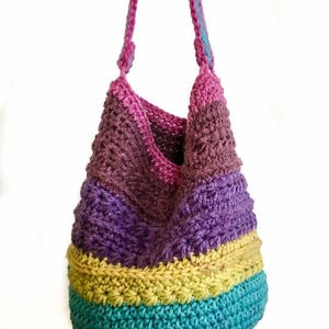 Star Pop Crochet Tote Bag PATTERN DOWNLOAD - Etsy