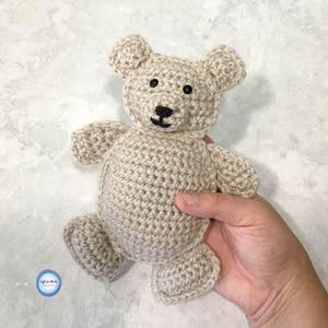 Baby and Me Crochet Bears PATTERN DOWNLOAD ragdoll amigurumi gift for baby image 4