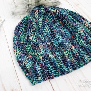 Crochet Easy HDC Beanie Hat PDF Pattern PRINTABLE - Etsy