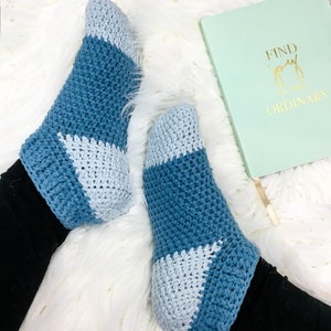 Homebody Slipper Socks Easy Crochet Slipper Socks for Beginners - Etsy