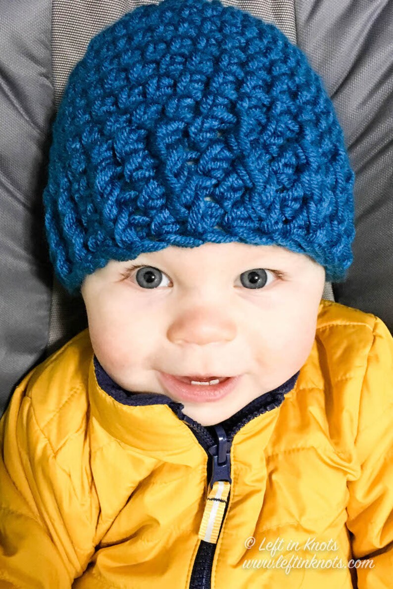 Matching Crochet Beanies for the Family Pattern PDF Download Etsy