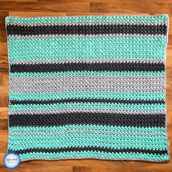 Bean stitch baby blanket hotsell