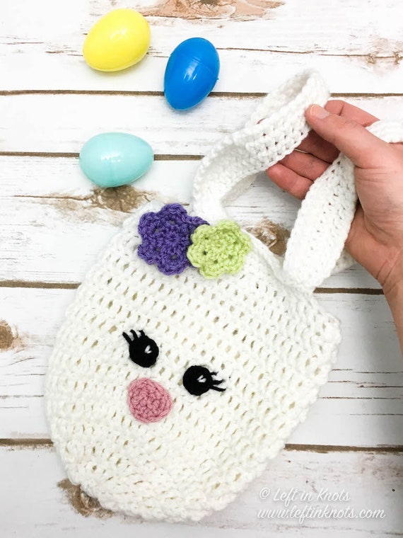 Crochet bunny bag pattern sale