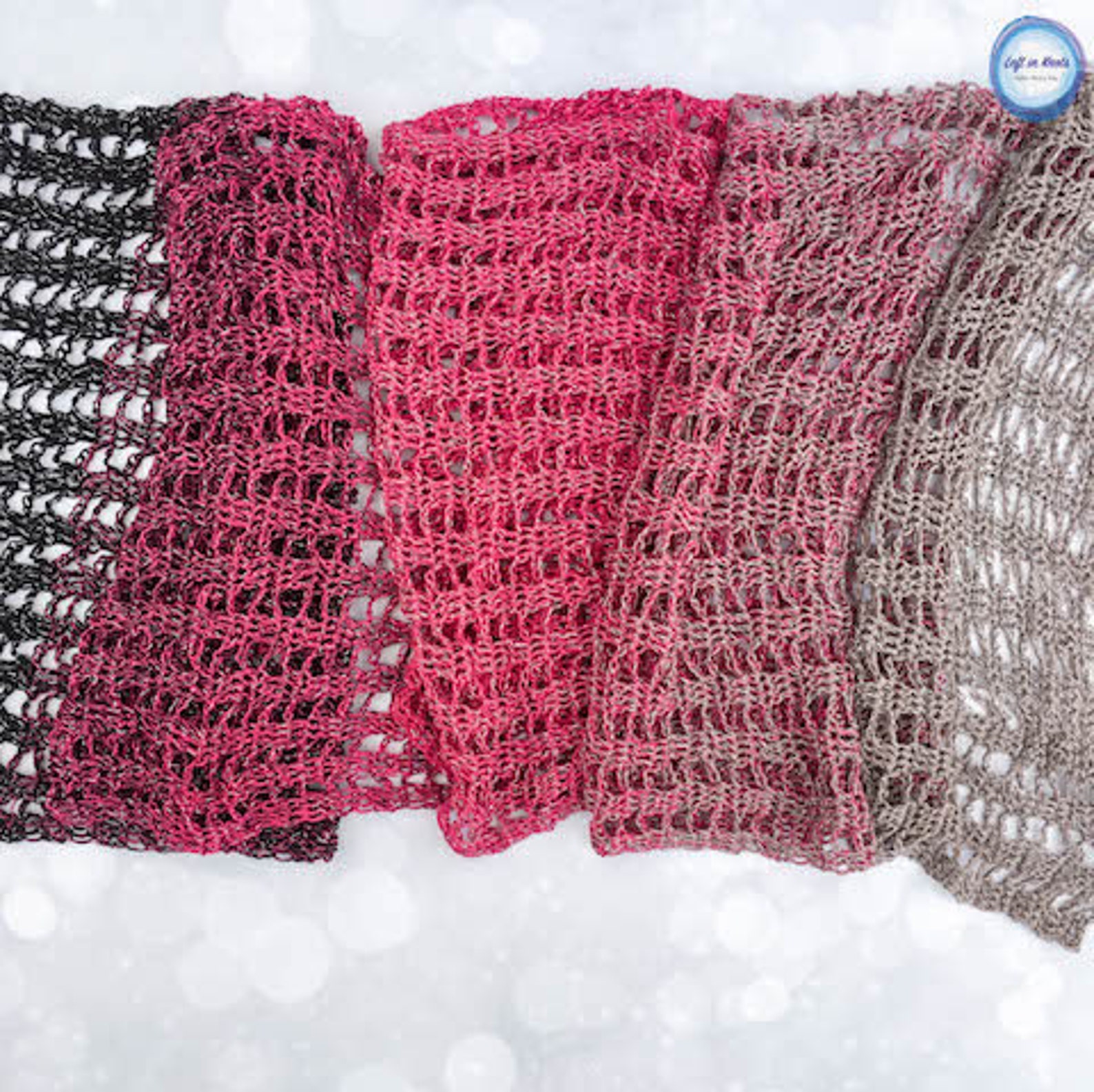 Ric Rac Wrap Crochet Shawl or Scarf PATTERN DOWNLOAD Etsy